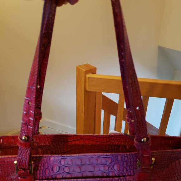 NWT Brahmin Misha Jazzynova Ombre Genuine Leather Tote Bag - Picture 6 of 12